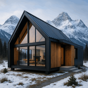 GLASS ART IN mountains